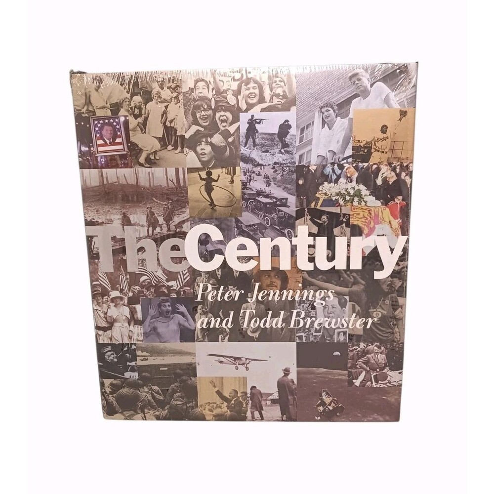 NEW 1998 THE CENTURY by Peter Jennings & Todd Brewster Hard Cover FACTORY SEALED